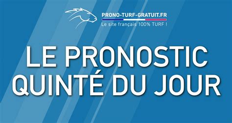 prono prono|Pmu Pronostic gratuit pour le quinté du jour, le tiercé et le quarté